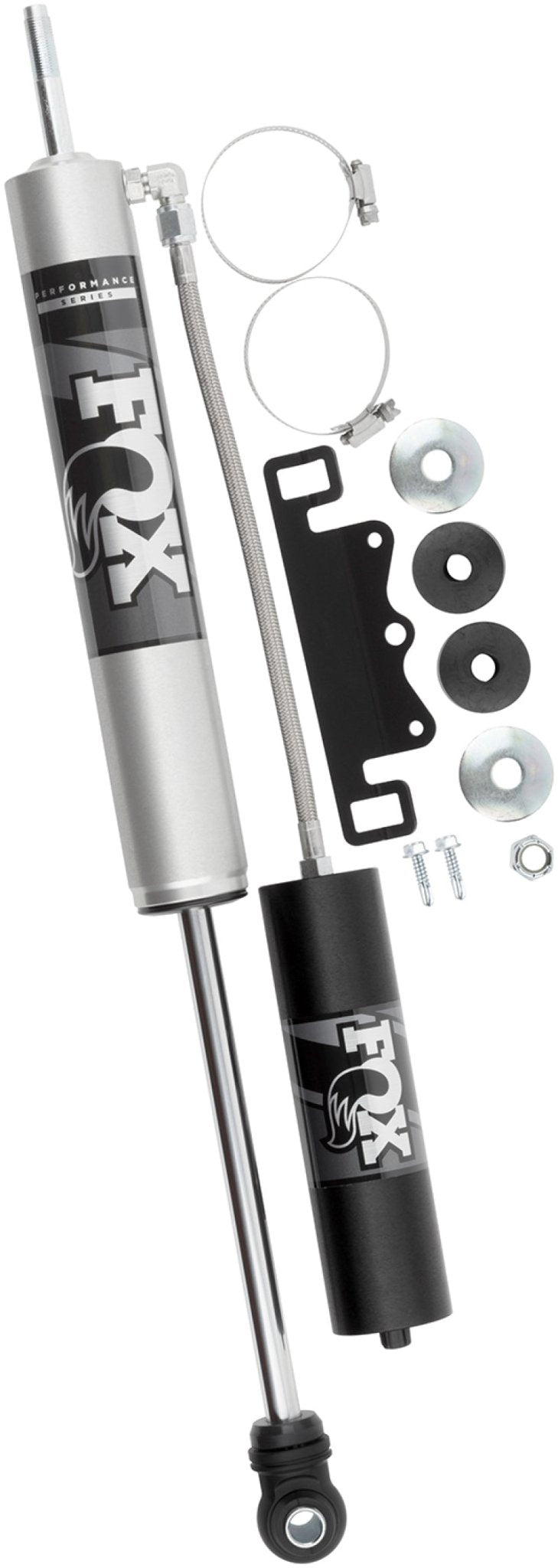 Fox 2005+ Ford SD Front 2.0 Perf Series 9.6in R/R Shock 2 - 3.5in. Lift Suspension offroad accessory | Iron Ridge Offroad
