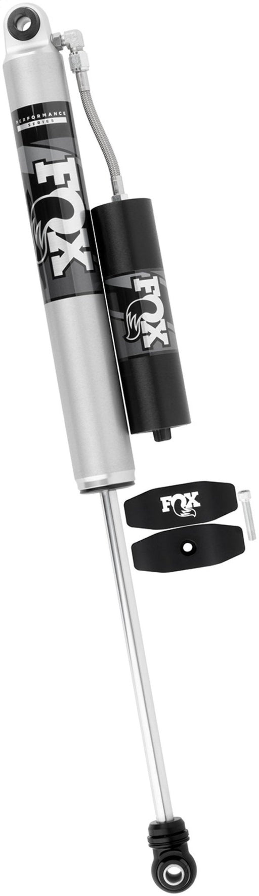 Fox 2017+ Ford F - 250 2.0 Perf Series 12.1in Smooth Body R/R Rear Shock 0 - 1in. Lift Suspension offroad accessory | Iron Ridge Offroad
