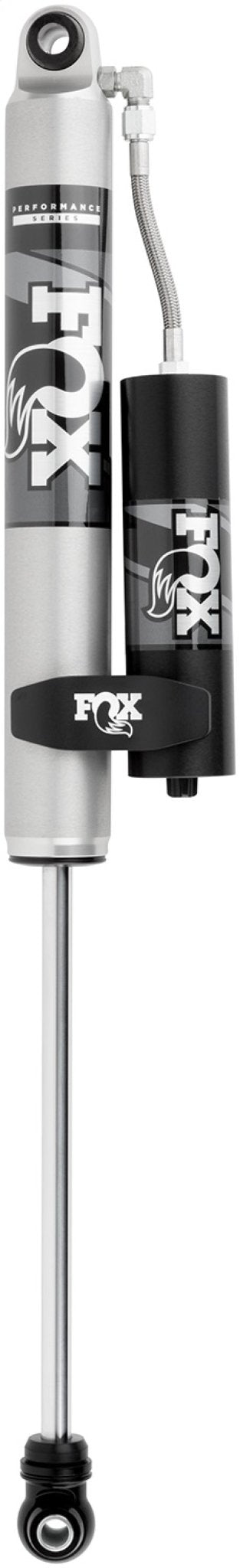 Fox 2017+ Ford F - 250 2.0 Perf Series 12.1in Smooth Body R/R Rear Shock 0 - 1in. Lift Suspension offroad accessory | Iron Ridge Offroad