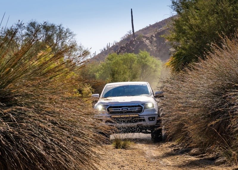 Fox 2019+ Ford Ranger 2.0 Perf Series 9.7in Smooth Body IFP Rear Shock / 0 - 1.5in Lift Suspension offroad accessory | Iron Ridge Offroad