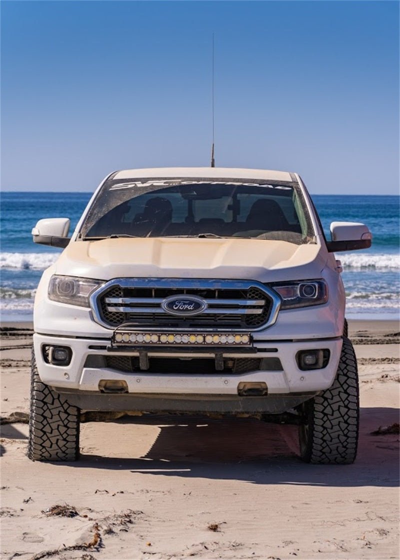 Fox 2019+ Ford Ranger 2.0 Performance Series 4.5in IFP Front Coilover Shock / 0 - 3in Lift Suspension offroad accessory | Iron Ridge Offroad