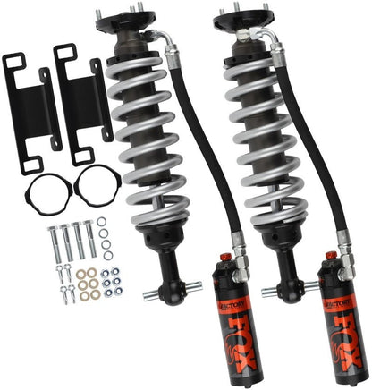 Fox 2019+ Ford Ranger 2.5 Factory Series 2 - 3in Front Coilover Reservoir Shock (Pair) - Adjustable Suspension offroad accessory | Iron Ridge Offroad