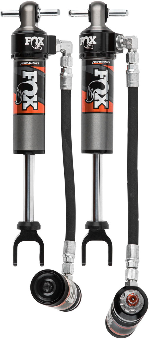 FOX 2.5 Performance Elite Series Front Adjustable Shocks | Chevrolet Silverado 2500HD/3500HD / GMC Sierra 2500HD/3500HD (883-26-084) Suspension offroad accessory | Iron Ridge Offroad