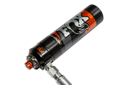 FOX 2.5 Performance Elite Series Front Coilovers 21+ Ford Bronco DSC Reservoir (Pair) Suspension offroad accessory | Iron Ridge Offroad