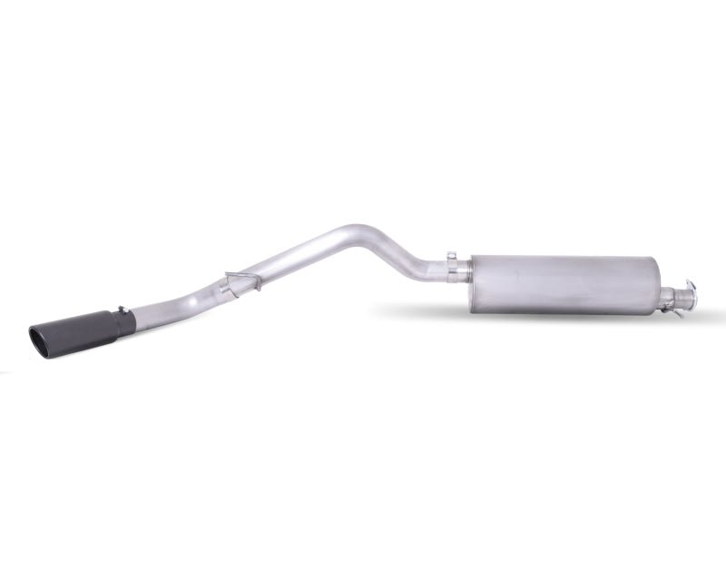 Gibson 19 - 22 Ford Ranger Lariat 2.3L 3in Cat - Back Single Exhaust - Black Elite Exhaust offroad accessory | Iron Ridge Offroad