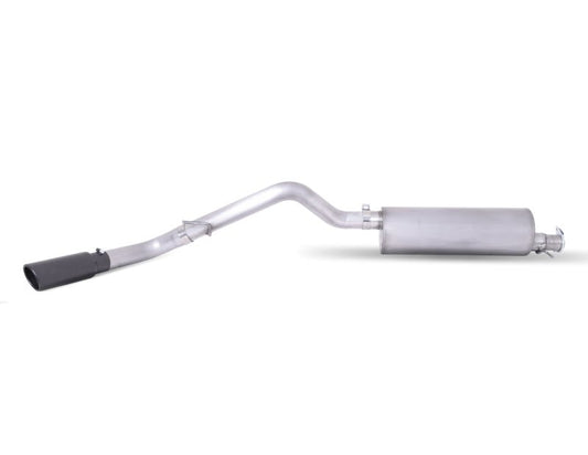Gibson 19 - 22 Ford Ranger Lariat 2.3L 3in Cat - Back Single Exhaust - Black Elite Exhaust offroad accessory | Iron Ridge Offroad