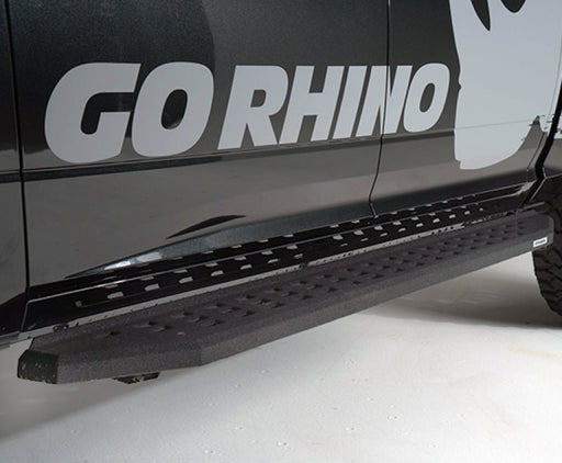 Go Rhino 19 - 20 Ford Ranger RB20 Complete Kit w/RB20 + Brkts Nerf Bars & Running Boards offroad accessory | Iron Ridge Offroad