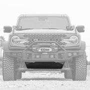 Go Rhino Rockline Front Bumper Lower Skid Plate - 2021+ Ford Bronco Bumpers offroad accessory | Iron Ridge Offroad