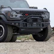Go Rhino Rockline Front Bumper Lower Skid Plate - 2021+ Ford Bronco Bumpers offroad accessory | Iron Ridge Offroad