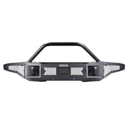 Go Rhino Rockline Full Width Front Bumper w/ Overrider Bar - 2021+ Ford Bronco Bumpers offroad accessory | Iron Ridge Offroad