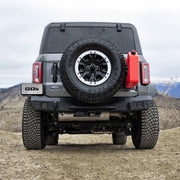 Go Rhino Rockline Rear Full Width Bumper - 2021+ Ford Bronco Bumpers offroad accessory | Iron Ridge Offroad