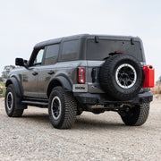 Go Rhino Rockline Rear Full Width Bumper - 2021+ Ford Bronco Bumpers offroad accessory | Iron Ridge Offroad