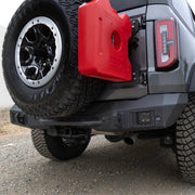Go Rhino Rockline Rear Full Width Bumper - 2021+ Ford Bronco Bumpers offroad accessory | Iron Ridge Offroad