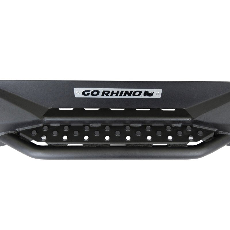 Go Rhino Rockline Rear Full Width Bumper - 2021+ Ford Bronco Bumpers offroad accessory | Iron Ridge Offroad
