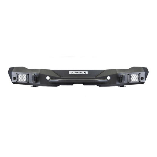 Go Rhino Rockline Rear Full Width Bumper - 2021+ Ford Bronco Bumpers offroad accessory | Iron Ridge Offroad