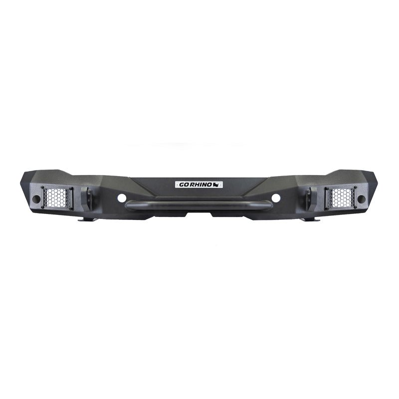 Go Rhino Rockline Rear Full Width Bumper - 2021+ Ford Bronco Bumpers offroad accessory | Iron Ridge Offroad