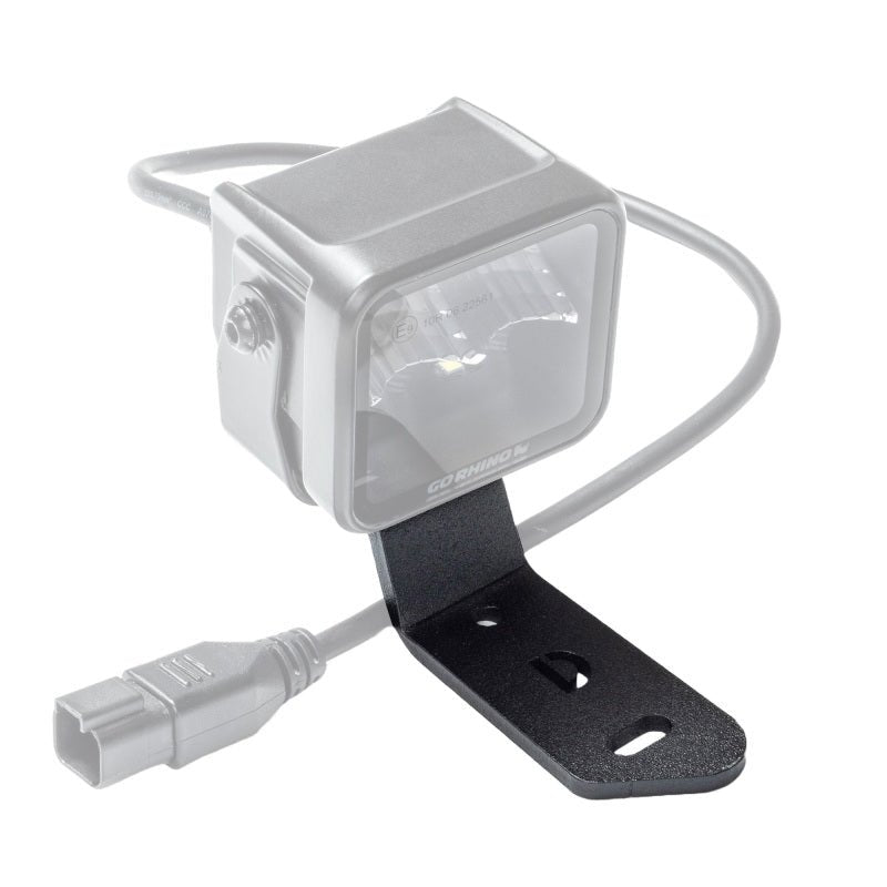 Go Rhino XE Hood Hinge Cube Light Mount - 2021+ Ford Bronco Lights offroad accessory | Iron Ridge Offroad