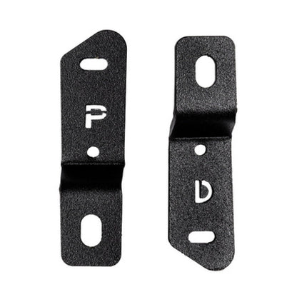 Go Rhino XE Hood Hinge Cube Light Mount - 2021+ Ford Bronco Lights offroad accessory | Iron Ridge Offroad