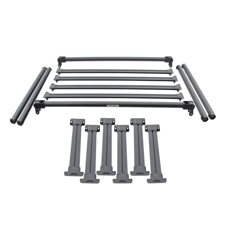 Go Rhino XRS Overland Xtreme Bed Rack - 2019+ Ford Ranger 5 ft Bed Truck Bed Accessories offroad accessory | Iron Ridge Offroad