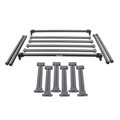 Go Rhino XRS Overland Xtreme Bed Rack - 2019+ Ford Ranger 5 ft Bed Truck Bed Accessories offroad accessory | Iron Ridge Offroad