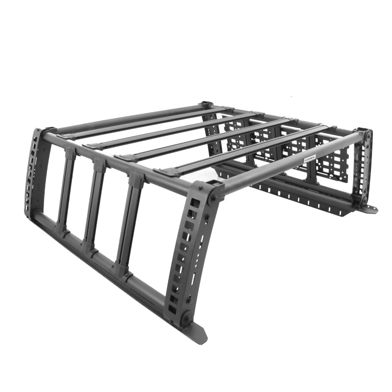 Go Rhino XRS Overland Xtreme Bed Rack - 2019+ Ford Ranger 5 ft Bed Truck Bed Accessories offroad accessory | Iron Ridge Offroad