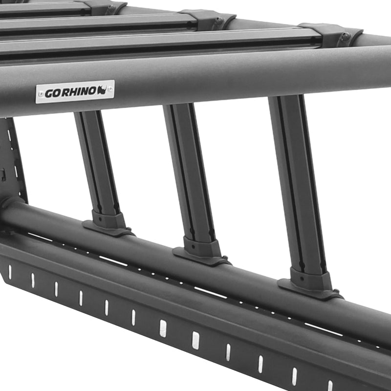 Go Rhino XRS Overland Xtreme Bed Rack - 2019+ Ford Ranger 5 ft Bed Truck Bed Accessories offroad accessory | Iron Ridge Offroad