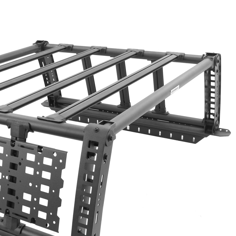 Go Rhino XRS Overland Xtreme Bed Rack - 2019+ Ford Ranger 5 ft Bed Truck Bed Accessories offroad accessory | Iron Ridge Offroad