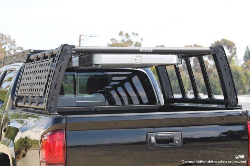 Go Rhino XRS Overland Xtreme Bed Rack - 2019+ Ford Ranger 5 ft Bed Truck Bed Accessories offroad accessory | Iron Ridge Offroad