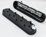 Granatelli 96-22 GM LS Tall Valve Cover w/Angled Coil Mounts - Black Wrinkle (Pair) Engine Components offroad accessory | Iron Ridge Offroad