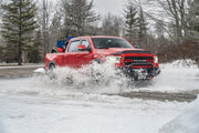 Husky Liners 10-18 Dodge RAM 1500/3500 Aeroskin II Low Profile - Tex. Black Deflectors offroad accessory | Iron Ridge Offroad