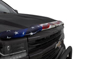 Husky Liners 10-18 Dodge Ram 2500/3500 / 11-18 Ram 2500/3500 Hood Shield - American Flag w/ Eagle Deflectors offroad accessory | Iron Ridge Offroad