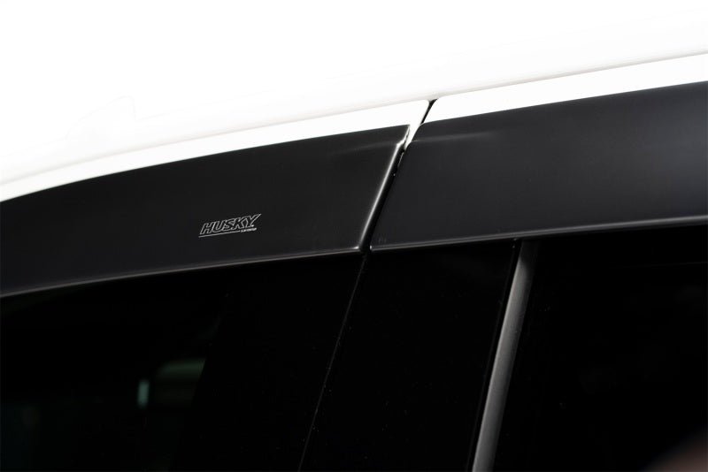 Husky Liners 10-25 Dodge RAM 2500/3500 CC In-Channel Mount Ventvisor Low Pro (4pc) - Matte Blk Deflectors offroad accessory | Iron Ridge Offroad