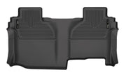Husky Liners 19-21 Silverado/Sierra 1500/2500/3500 Double Cab X-ACT 2nd Seat Floor Liner - BLK Floor Mats offroad accessory | Iron Ridge Offroad