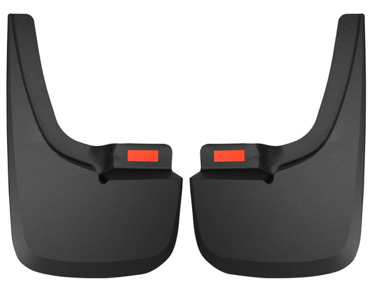 Husky Liners 19 - 22 Ford Ranger Rear Custom Mud Guards - Black Body Armor & Protection offroad accessory | Iron Ridge Offroad
