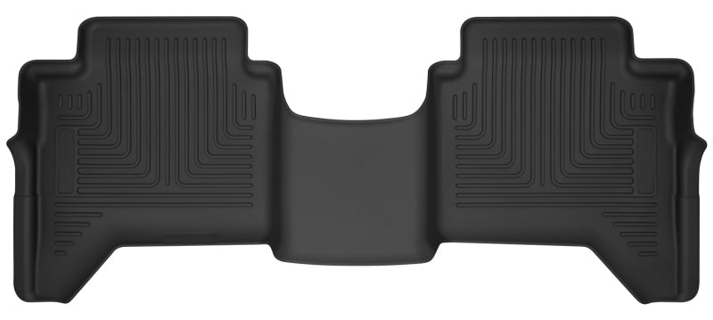 Husky Liners 2019 Ford Ranger SuperCrew Cab X - Act Contour Black Floor Liners (2nd Row) Floor Mats offroad accessory | Iron Ridge Offroad