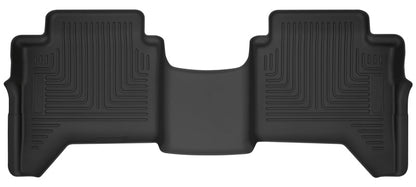 Husky Liners 2019 Ford Ranger SuperCrew Cab X - Act Contour Black Floor Liners (2nd Row) Floor Mats offroad accessory | Iron Ridge Offroad