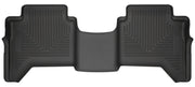 Husky Liners 2019 Ford Ranger SuperCrew WeatherBeater 2nd Row Black Floor Liners Floor Mats offroad accessory | Iron Ridge Offroad
