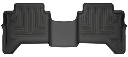 Husky Liners 2019 Ford Ranger SuperCrew WeatherBeater 2nd Row Black Floor Liners Floor Mats offroad accessory | Iron Ridge Offroad