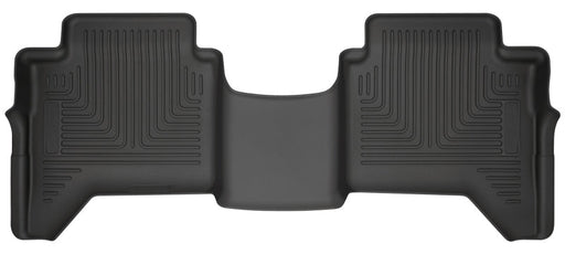 Husky Liners 2019 Ford Ranger SuperCrew WeatherBeater 2nd Row Black Floor Liners Floor Mats offroad accessory | Iron Ridge Offroad