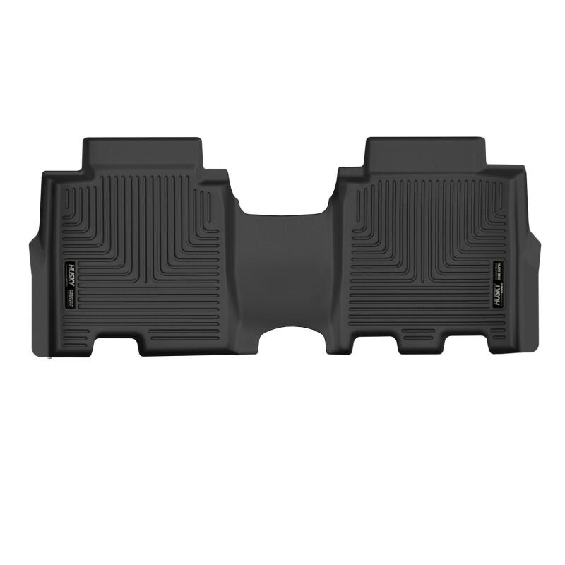 Husky Liners 2021 - 2025 Ford Bronco 4 Door X - Act 2nd Seat Floor Liner - Black Floor Mats offroad accessory | Iron Ridge Offroad