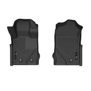 Husky Liners 21 - 22 Ford Bronco 2/4 Door X - Act Front Floor Liners - Black Floor Mats offroad accessory | Iron Ridge Offroad
