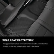 Husky Liners 21 - 22 Ford Bronco 2/4 Door X - Act Front Floor Liners - Black Floor Mats offroad accessory | Iron Ridge Offroad