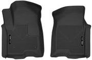 Husky Liners X-Act Contour Front Floor Liners | Chevrolet Silverado 1500/2500HD/3500HD (19-26) / GMC Sierra 1500/2500HD/3500HD (19-26) (54101) Floor Mats offroad accessory | Iron Ridge Offroad