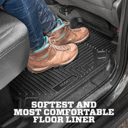 Husky Liners X-Act Contour Front Floor Liners | Chevrolet Silverado 1500/2500HD/3500HD (19-26) / GMC Sierra 1500/2500HD/3500HD (19-26) (54101) Floor Mats offroad accessory | Iron Ridge Offroad
