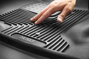 Husky X-Act Contour Black 2nd Seat Floor Liners | Chevrolet Silverado 1500 (19-23) / GMC Sierra 1500 (19-23) (54201) Floor Mats offroad accessory | Iron Ridge Offroad