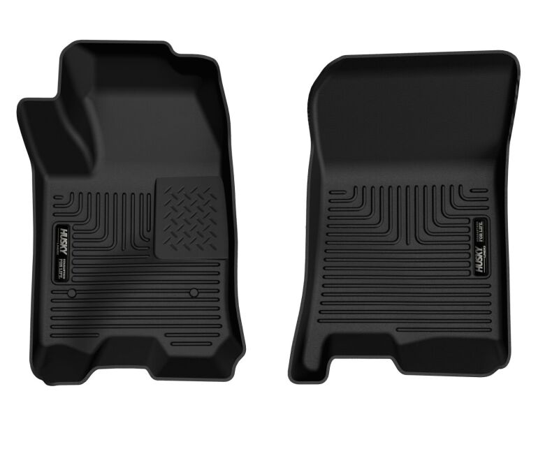 Husky X-Act Contour Black Floor Liners | Chevrolet Colorado / GMC Canyon (23-26) (54961) Floor Mats offroad accessory | Iron Ridge Offroad