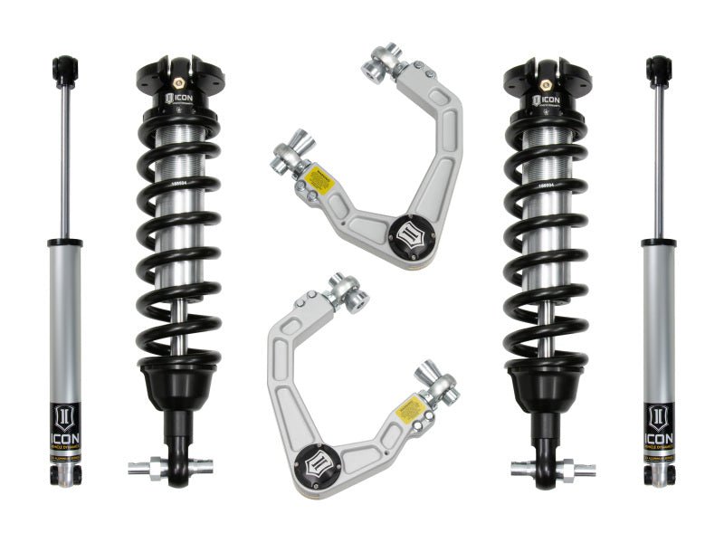 ICON 0 - 3.5 in Stage 2 Suspension System w/ Billet UCA Alum Knuckle - 2019 - 2023 Ford Ranger Suspension offroad accessory | Iron Ridge Offroad