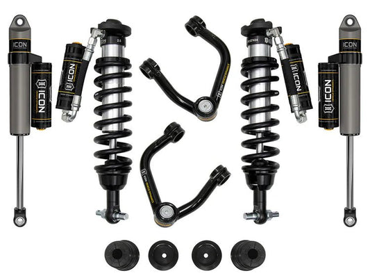 ICON 0 - 3.5 in Stage 4 Suspension System w/ Tubular UCA Alum Knuckle - 2019 - 2023 Ford Ranger Suspension offroad accessory | Iron Ridge Offroad