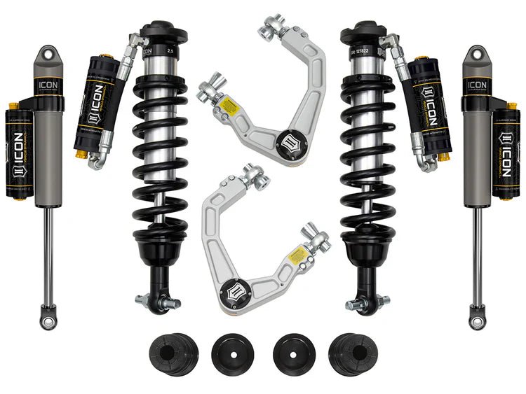 ICON 0 - 3.5 in Stage 5 Suspension System w/ Billet UCA Alum Knuckle - 2019 - 2023 Ford Ranger Suspension offroad accessory | Iron Ridge Offroad