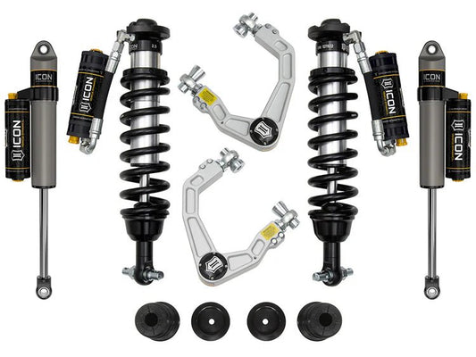 ICON 0 - 3.5 in Stage 5 Suspension System w/ Billet UCA Alum Knuckle - 2019 - 2023 Ford Ranger Suspension offroad accessory | Iron Ridge Offroad